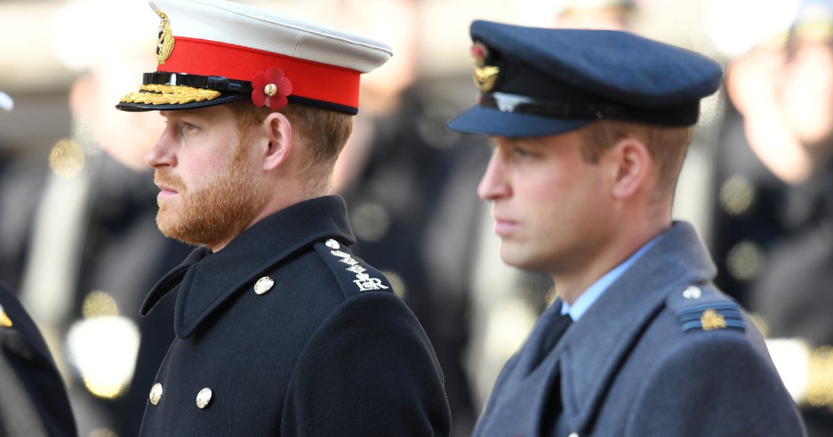 Prince William And Prince Harry Won't Walk Side-By-Side At Grandfather's Funeral