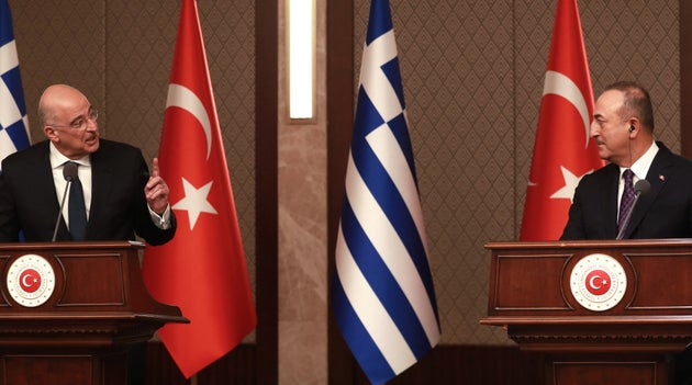 Στις κοινές δηλώσεις Δένδια - Τσαβούσογλου, γρήγορα