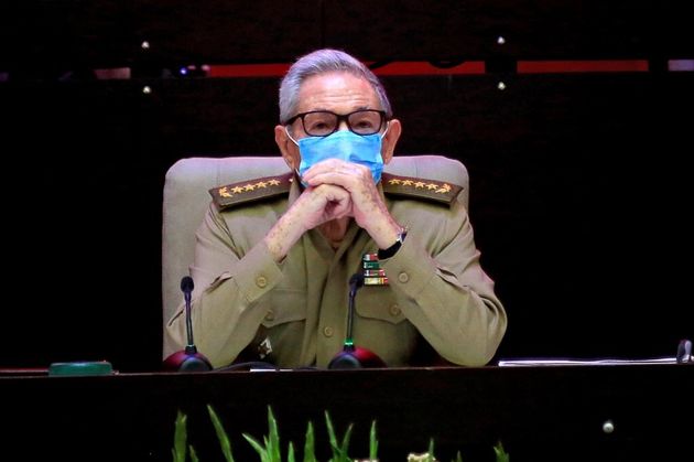 Raul Castro lors du 8e Congrès du parti communiste cubain à la Havane le 16 avril 2021