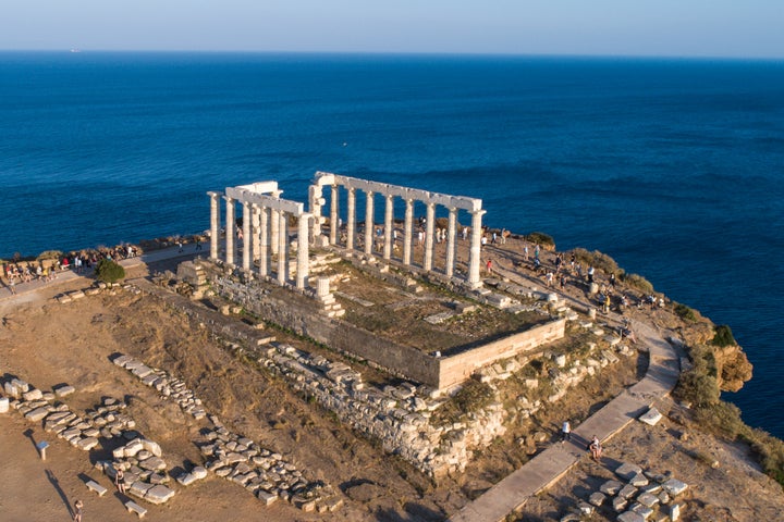 Σούνιο, Ναός Ποσειδώνα