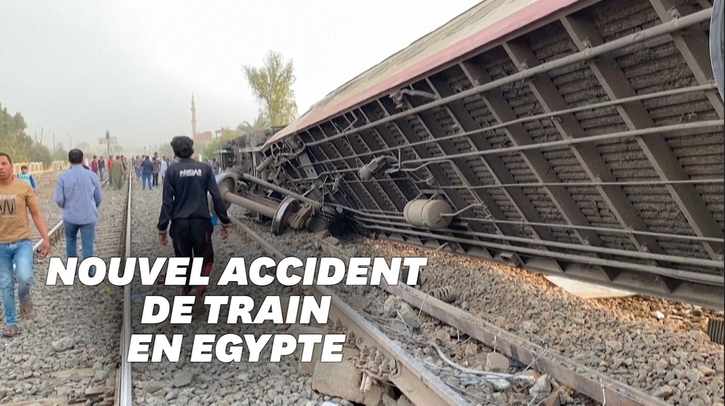 En Egypte, un accident de train fait au moins 11 morts