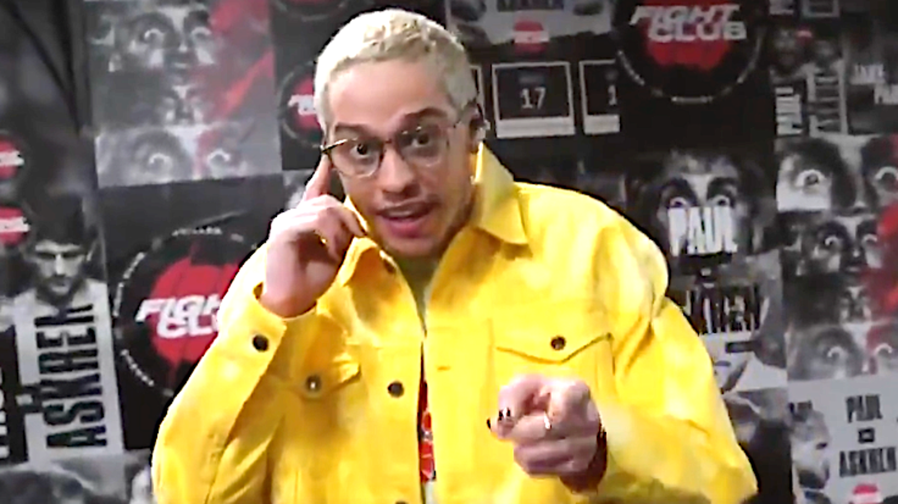 Pete Davidson's Blunt Commentary On Jake Paul's Boxing Match Wins The Night