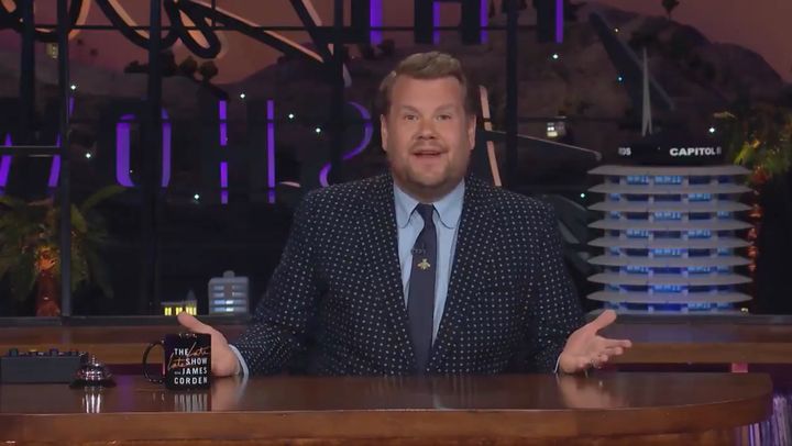 James Corden on The Late, Late Show