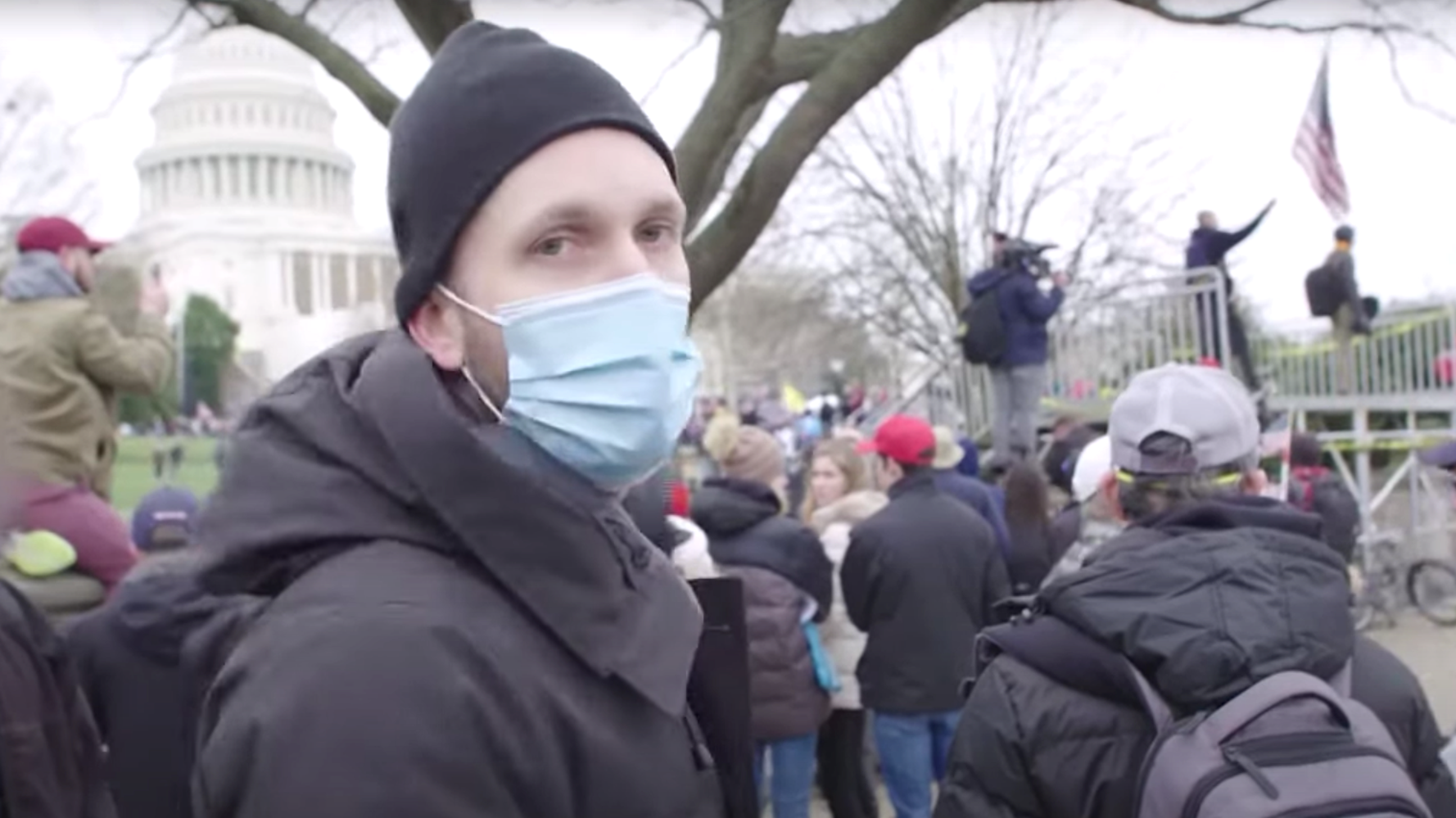 Jordan Klepper Shares Never-Before-Seen Video From 'Awful' Day Of Insurrection