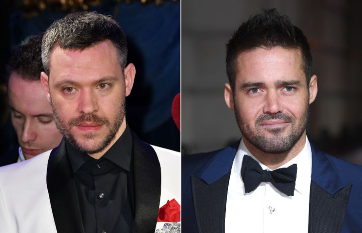 Will Young and Spencer Matthews