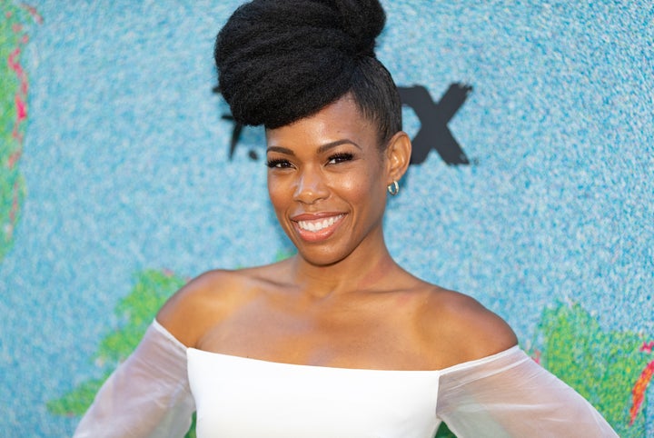 Angela Lewis at the premiere Of FX's "Snowfall" Season 2 on July 16, 2018, in Los Angeles.