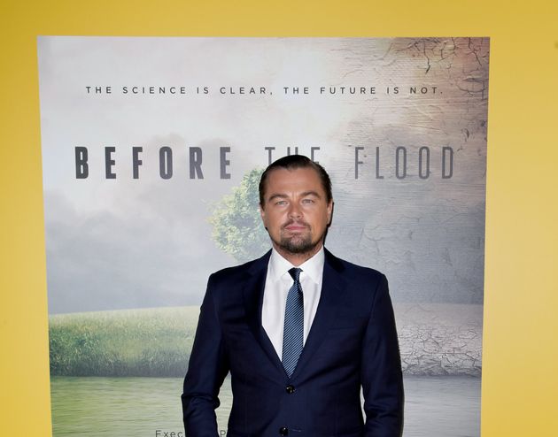 2016年10月24日にナショナル・ジオグラフィック・チャンネルの「Before The Flood」上映会に出席した俳優のレオナルド・ディカプリオ