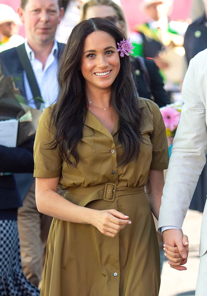 Meghan Markle during a visit to South Africa in 2018