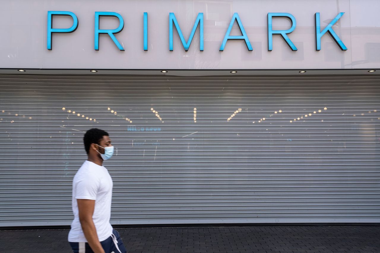 Primark in Birmingham, which was among the "non-essential" shops to reopen on April 12. Less fortunate were the 1,460 shops across the West Midlands that did not survive the pandemic.