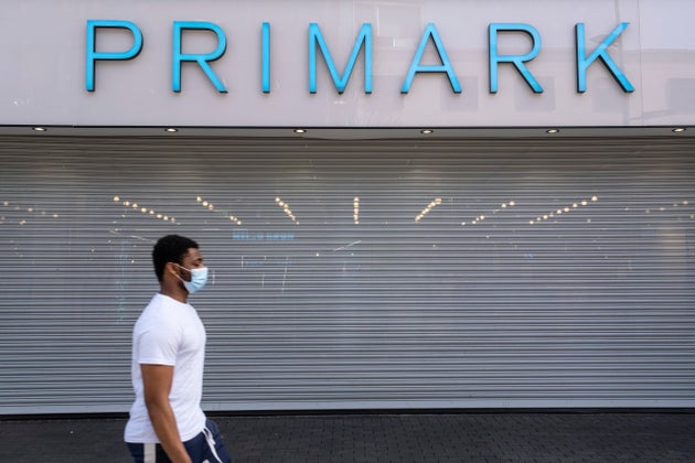 Primark in Birmingham, which was among the 