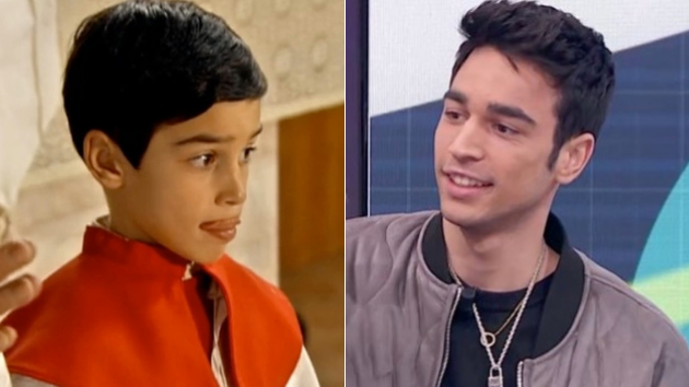 Daniel Arias a los 8 años en 'Cuéntame' y recientemente en 'La hora de La 1'.