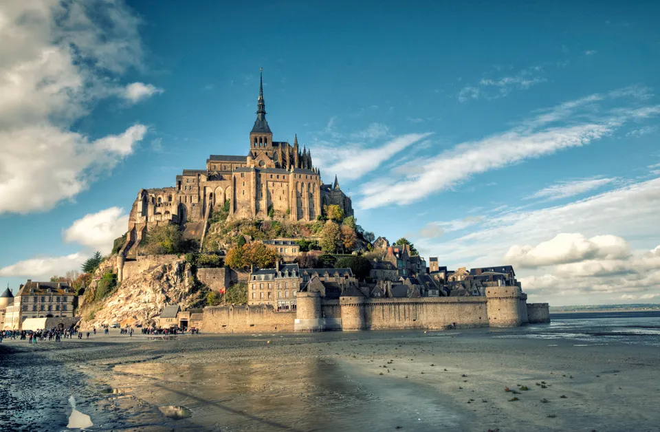 As Minas Tirith existem!!! Morro de Saint Michel – lugares para