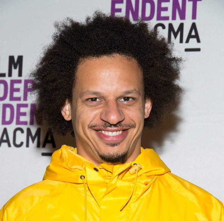 Eric Andre said he was in Atlanta to film his new movie.