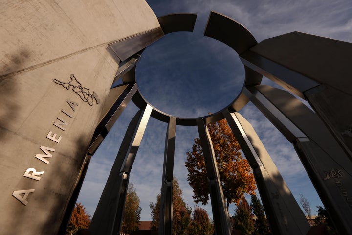 The Armenian Genocide Centennial Memorial on the campus of California State University, Fresno.