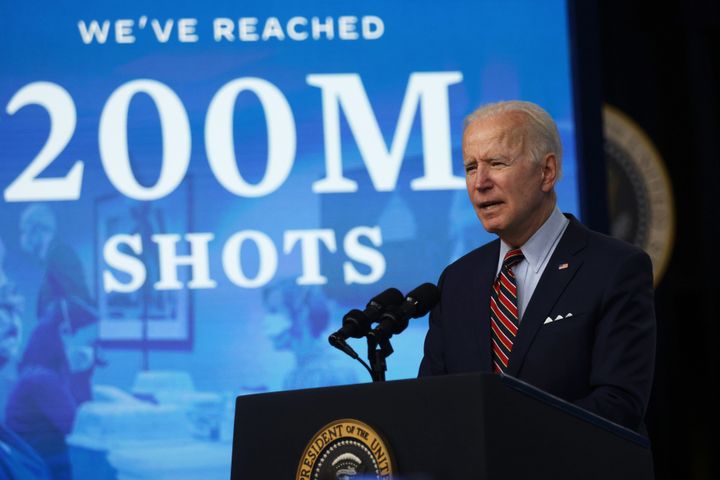 President Joe Biden said this week the U.S. had distributed 200 million shots of the COVID-19 vaccines. 