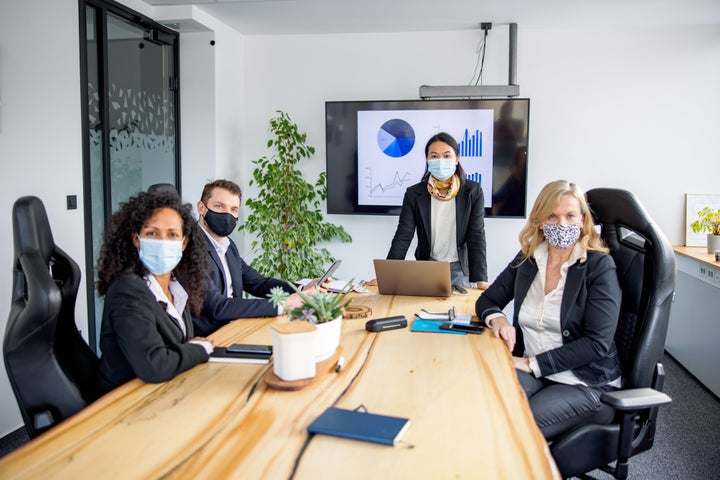 Returning back to an office is a welcome change for some professionals right now during this stage of COVID life.