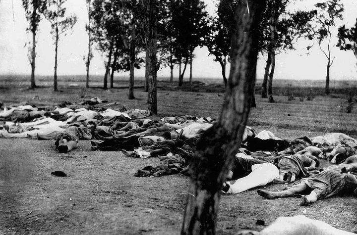 Απο τα φωτογραφικά ντοκουμέντα της γενοκτονίας του 1915. (Photo by: Photo12/Universal Images Group via Getty Images)