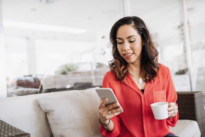 Connecting with someone -- even on your phone -- in the morning can offer mood-boosting benefits that will linger throughout the day.