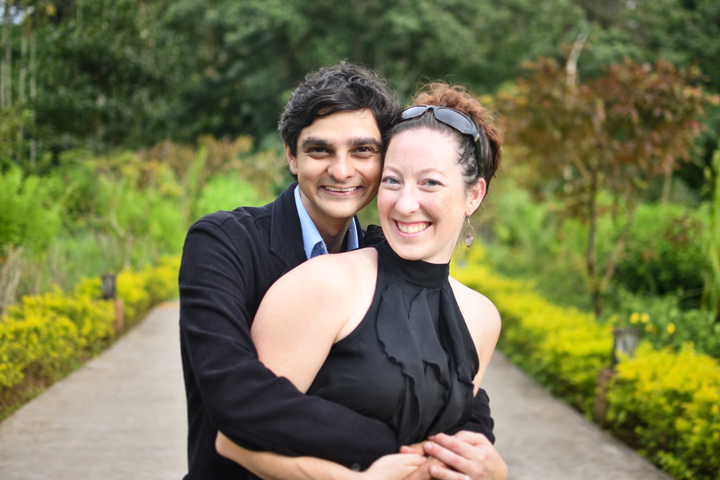 Amber Annett and Mehul Vora