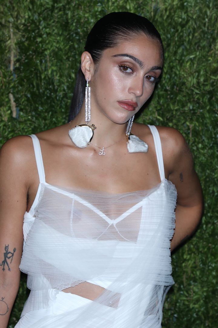 Lourdes Leon at a Vogue event in 2018