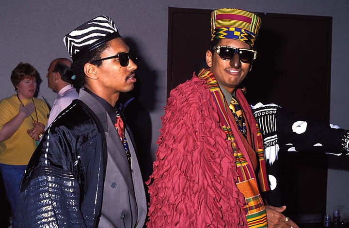 Shock G of Digital Underground attends the 1990 MTV Video Music Awards.&nbsp;