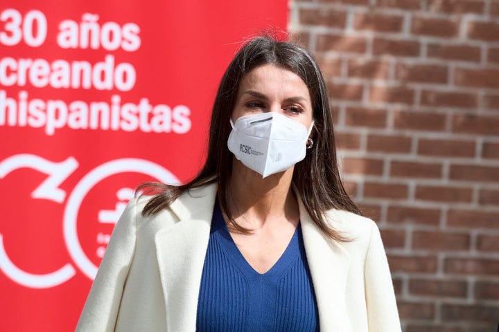 La reina Letizia, en Alcalá de Henares.