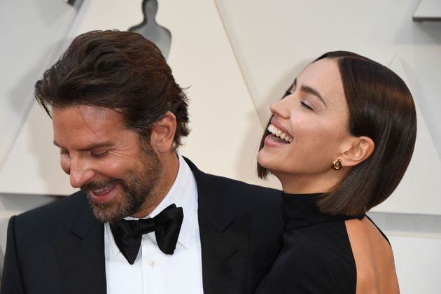 Bradley Cooper con Irina Shayk en la gala de los Oscar de