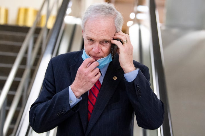 Sen. Ron Johnson went on a conservative Wisconsin radio show to cast doubt on the country's COVID-19 vaccine push, muddying p