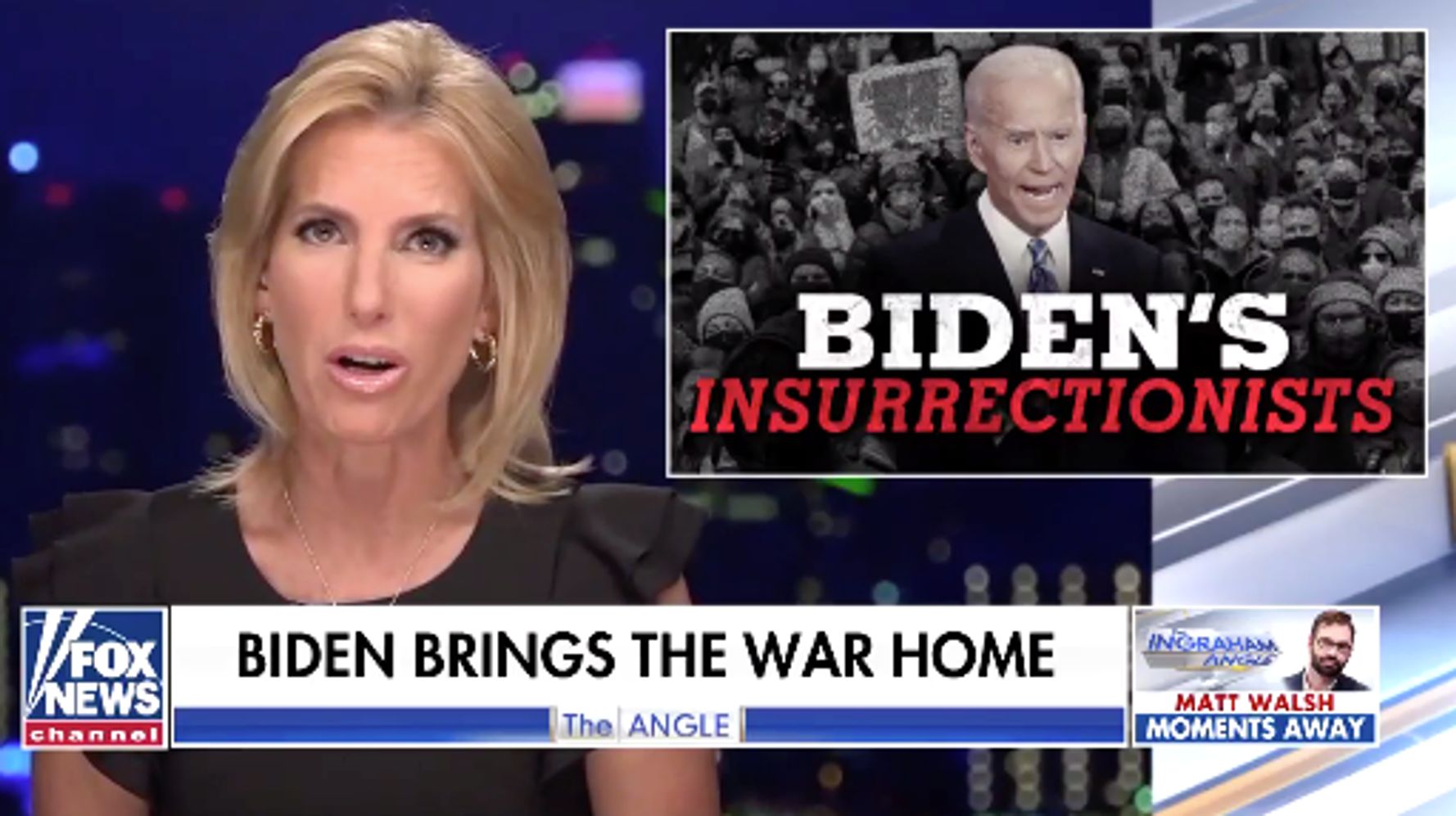 Laura Ingraham Kicks Up Fear Factor With Desperate New Attack On Joe Biden