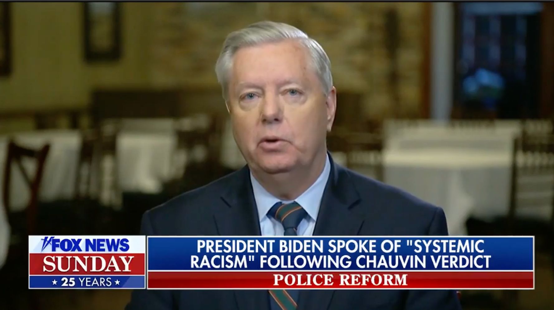 Lindsey Graham Says There's 'No' Systemic Racism In U.S., Citing Kamala Harris As VP
