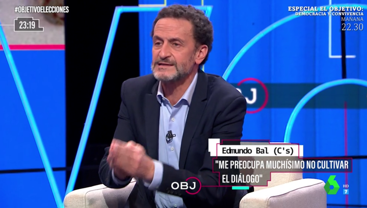 Edmundo Bal, en 'El Objetivo'.
