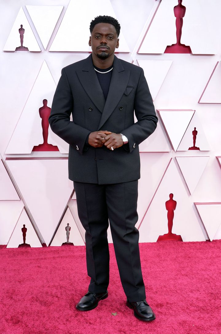 Daniel Kaluuya at the 2021 Oscars