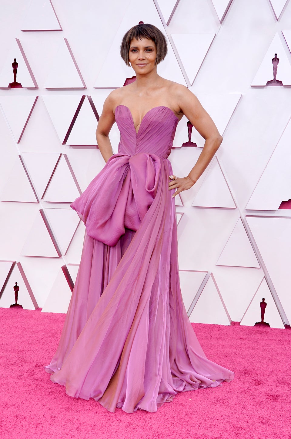 Photos from Best Dressed Stars at the 2021 Oscars