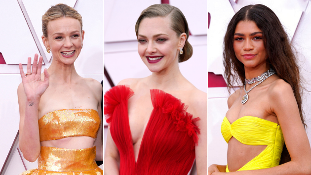 Carey Mulligan, Amanda Seyfried y Zendaya.