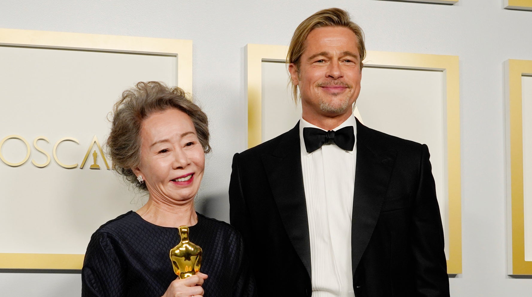 Youn Yuh-jung Flirts With Brad Pitt After History-Making Oscars Win
