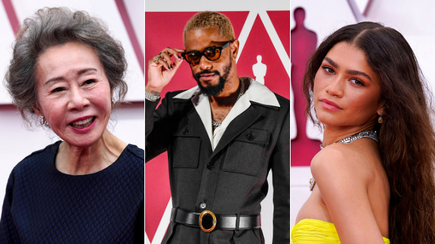 Yuh-Jung Youn, LaKeith Stanfield y Zendaya.