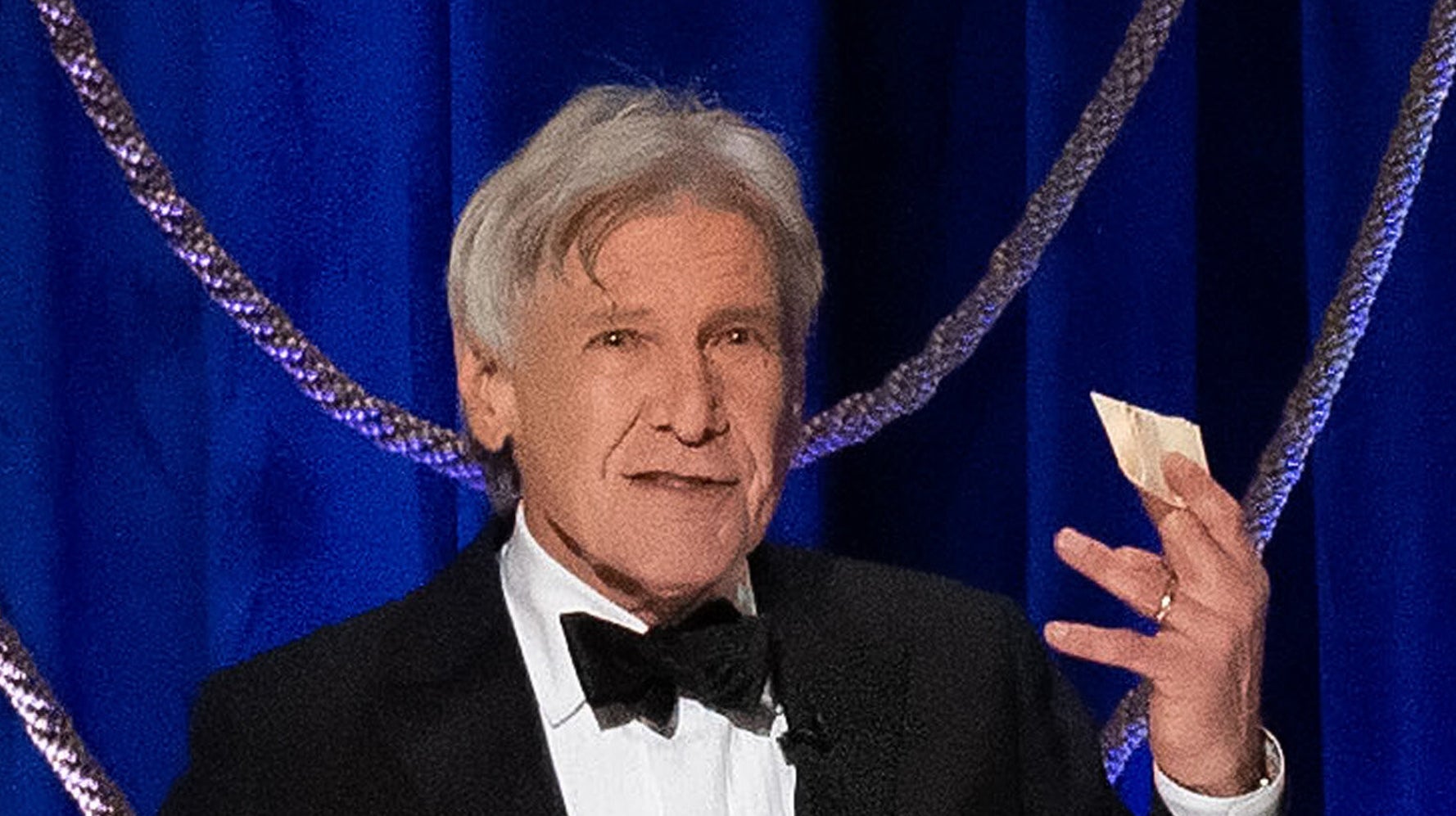 Harrison Ford Wins The Oscar For Strangest Academy Awards Intro Of The Night