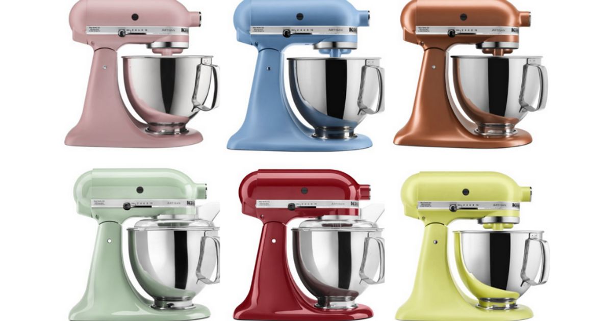 KitchenAid Reveals the Most Popular Stand Mixer Colors by State