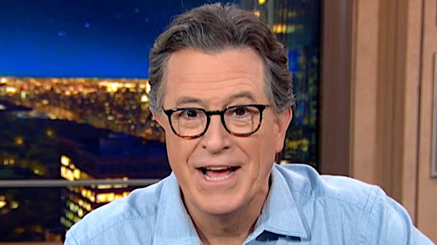 Stephen Colbert Mocks Right-Wing Meat Freakout Over Literal Fake News