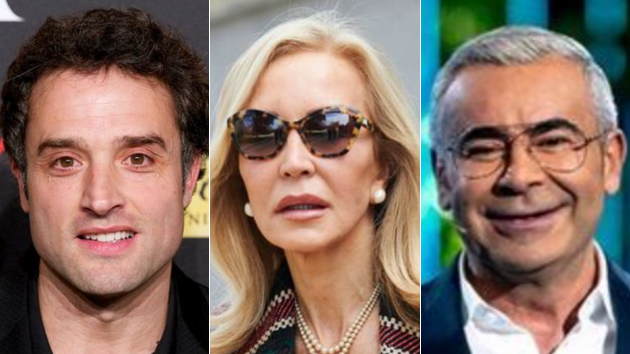 Daniel Guzmán, Carmen Lomana y Jorge Javier Vázquez.
