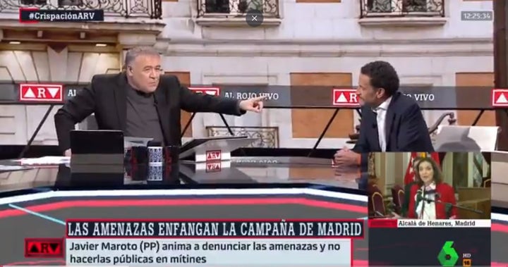 Ferreras, con Edmundo Bal.