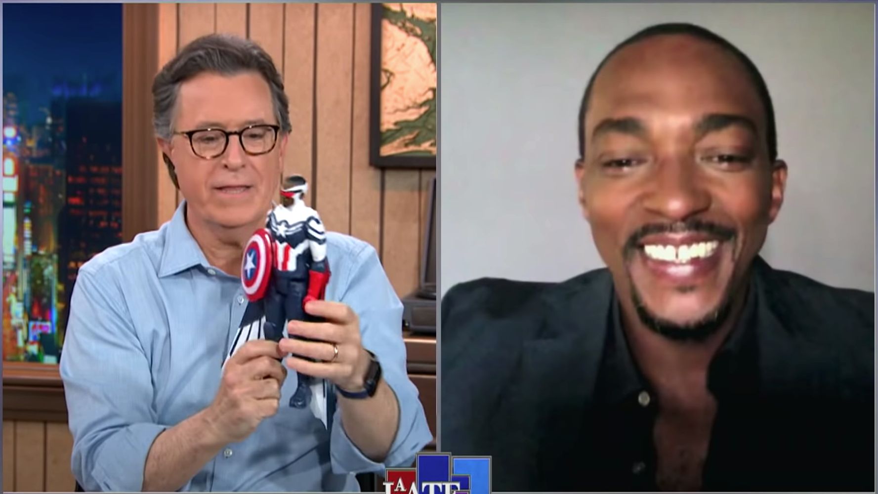 Anthony Mackie Thinks His ‘Captain America’ Action Figure Looks Like Someone Else