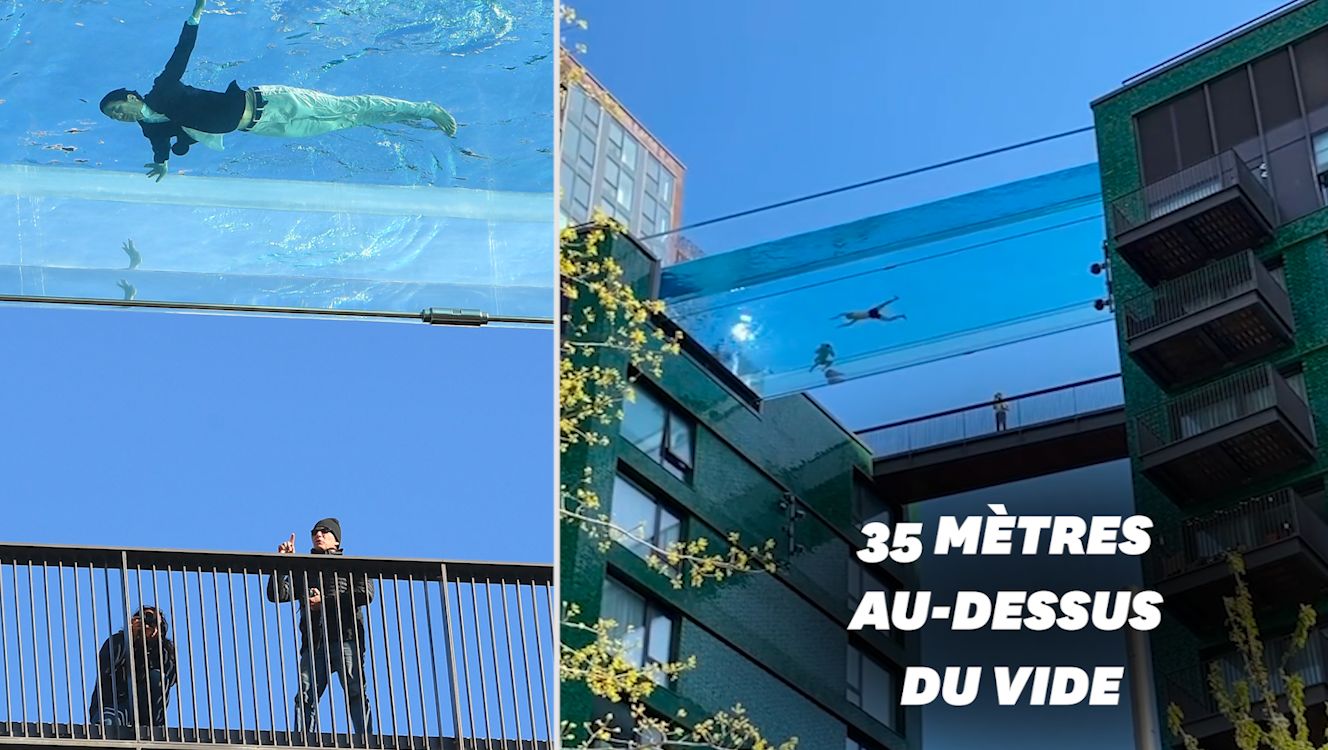 Cette piscine folle de Londres a accueilli ses 1ers nageurs