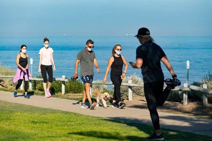 The CDC issued new guidelines on masks outdoors as the COVID-19 pandemic continues.