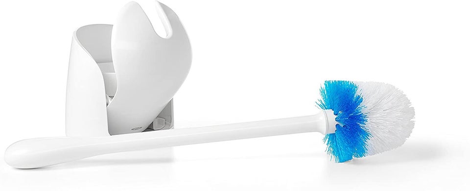  OXO Good Grips Toilet Brush with Rim-Cleaner Replacement Head  Refill (Pack of 2) : Everything Else