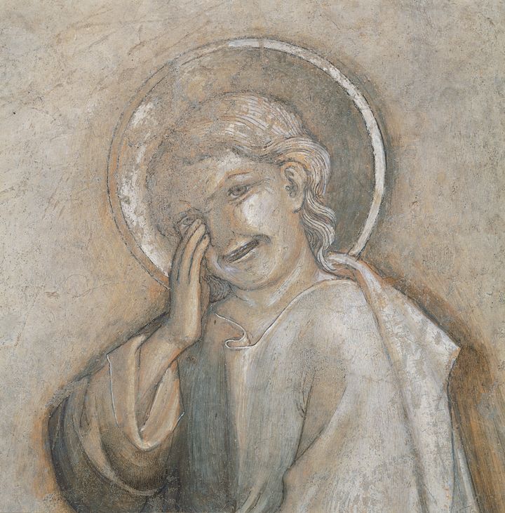 Ιταλία - Εθνική Πινακοθήκη της Ούμπρια - Ο Ιωάννης ο Ευαγγελιστής κλαίει.