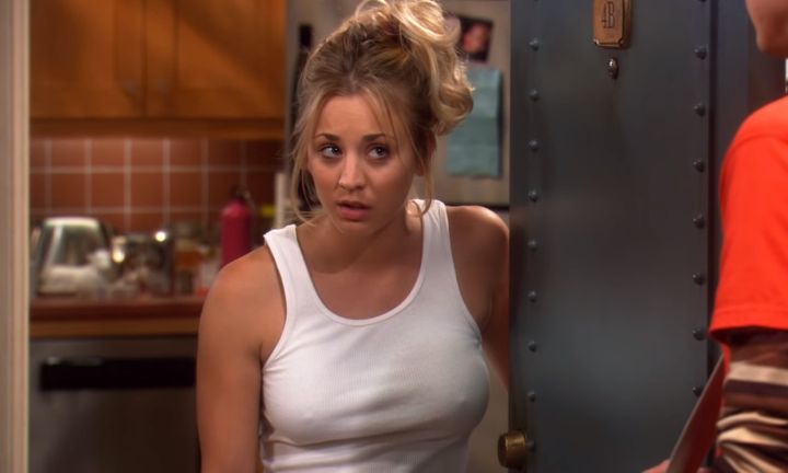 Kaley Cuoco en 'The Big Bang Theory'.