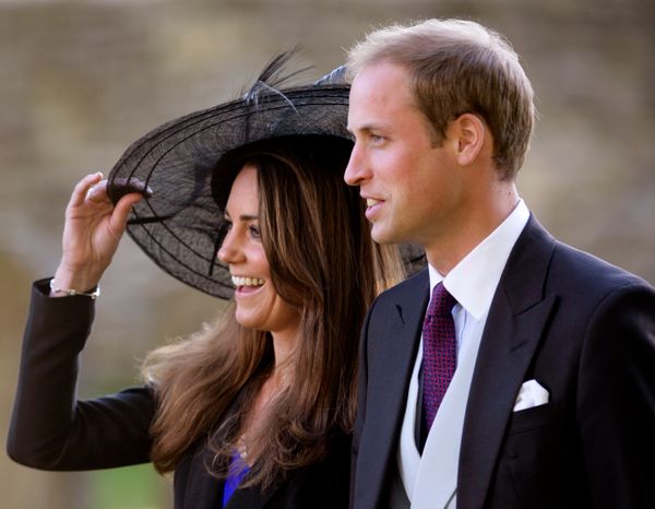 William and Kate attend the October 2010 wedding of their friends Harry Meade and Rosie Bradford in&nbsp;Northleach, England.