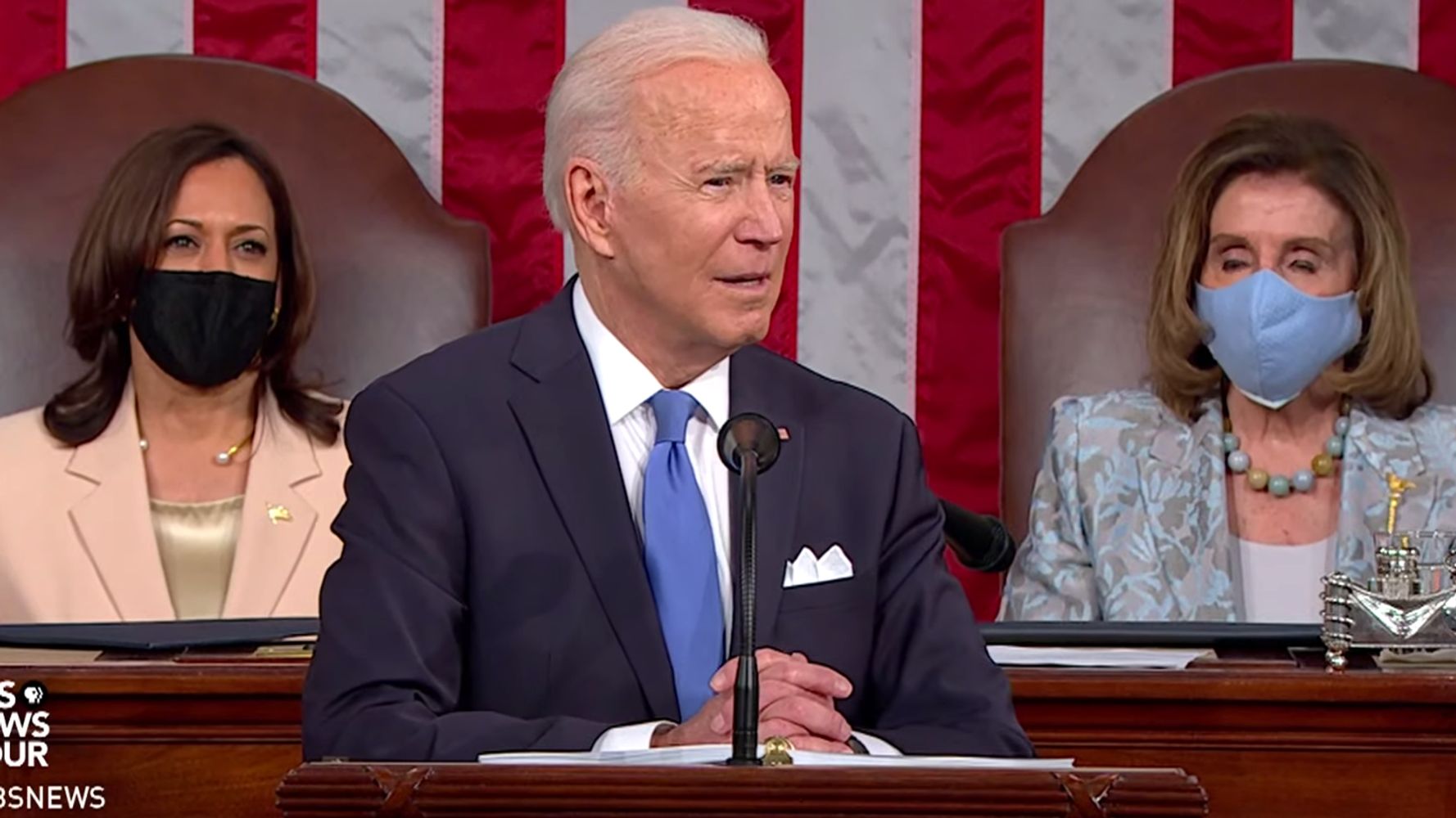 Joe Biden Calls For U.S. To 'Root Out Systemic Racism' In Speech To Congress