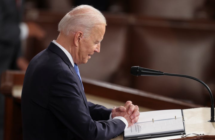 President Joe Biden's address Wednesday night before a joint session of Congress contained many echoes of his 2020 presidential campaign speeches.